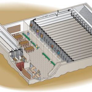 Shooting1024 Indoor Shooting Range Cut-Away