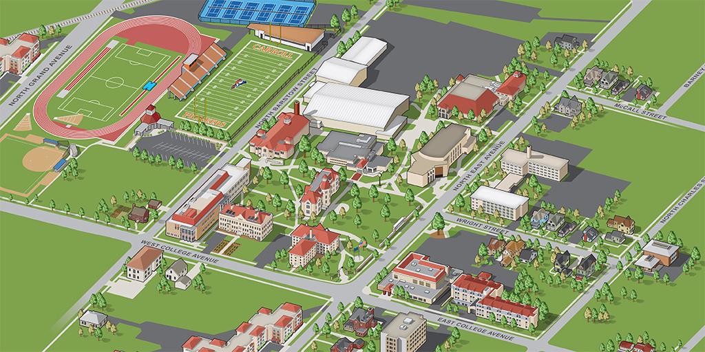 Desu Campus Map